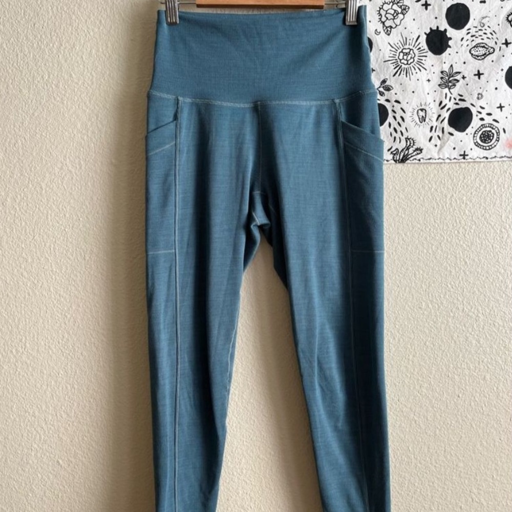 Prana Becksa 7/8 legging teal size Small